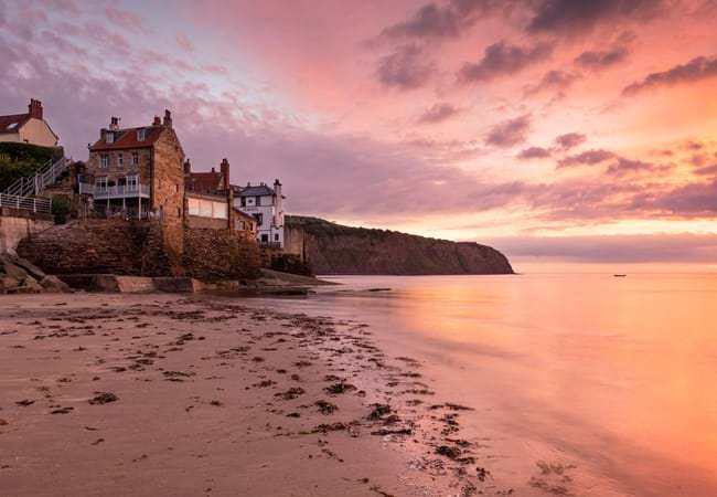 Robin Hood’s Bay beach